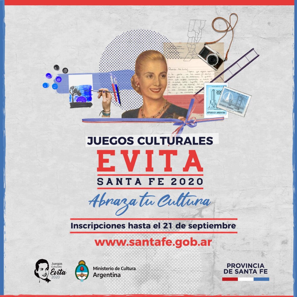 Participá de los Juegos Culturales Evita Santa Fe 2020 – COMUNA DE PIAMONTE